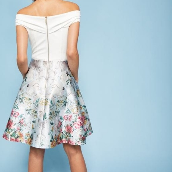 🍒NWT🍒 TED BAKER BARDOT DRESS - Picture 4 of 8